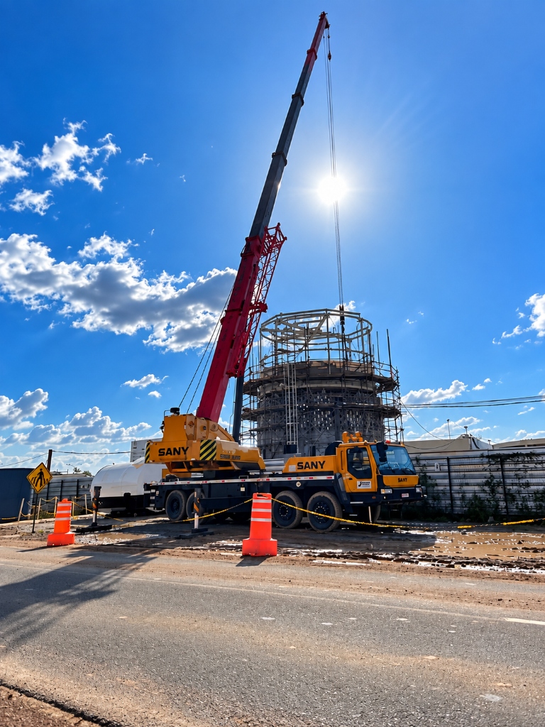 Operação de Guindaste OSP Engenharia